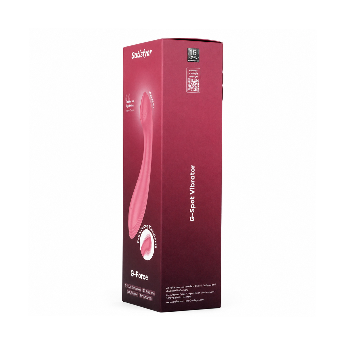 Satisfyer G-Force Rosado