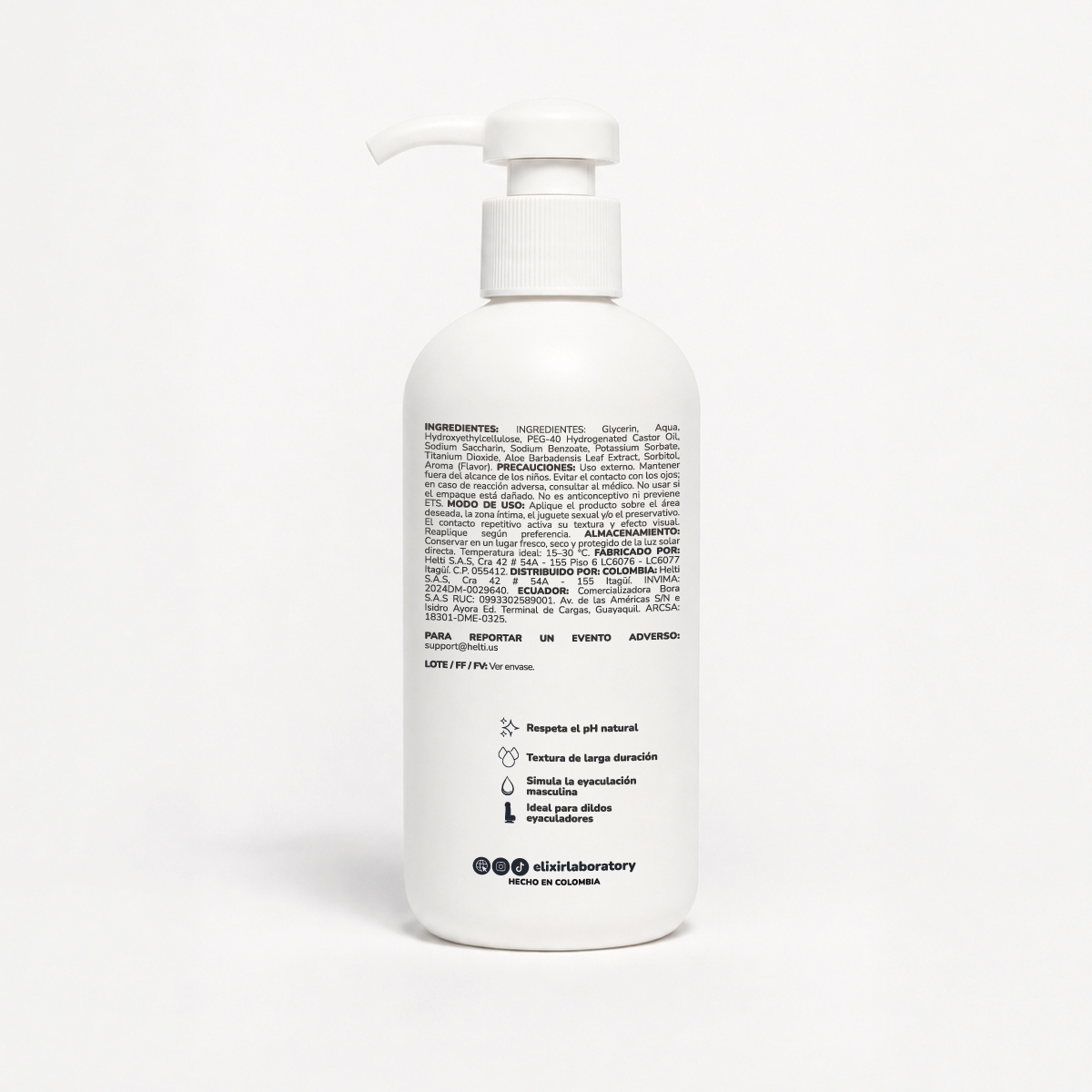 Cum Blanco Gel Íntimo Cremoso Elixir