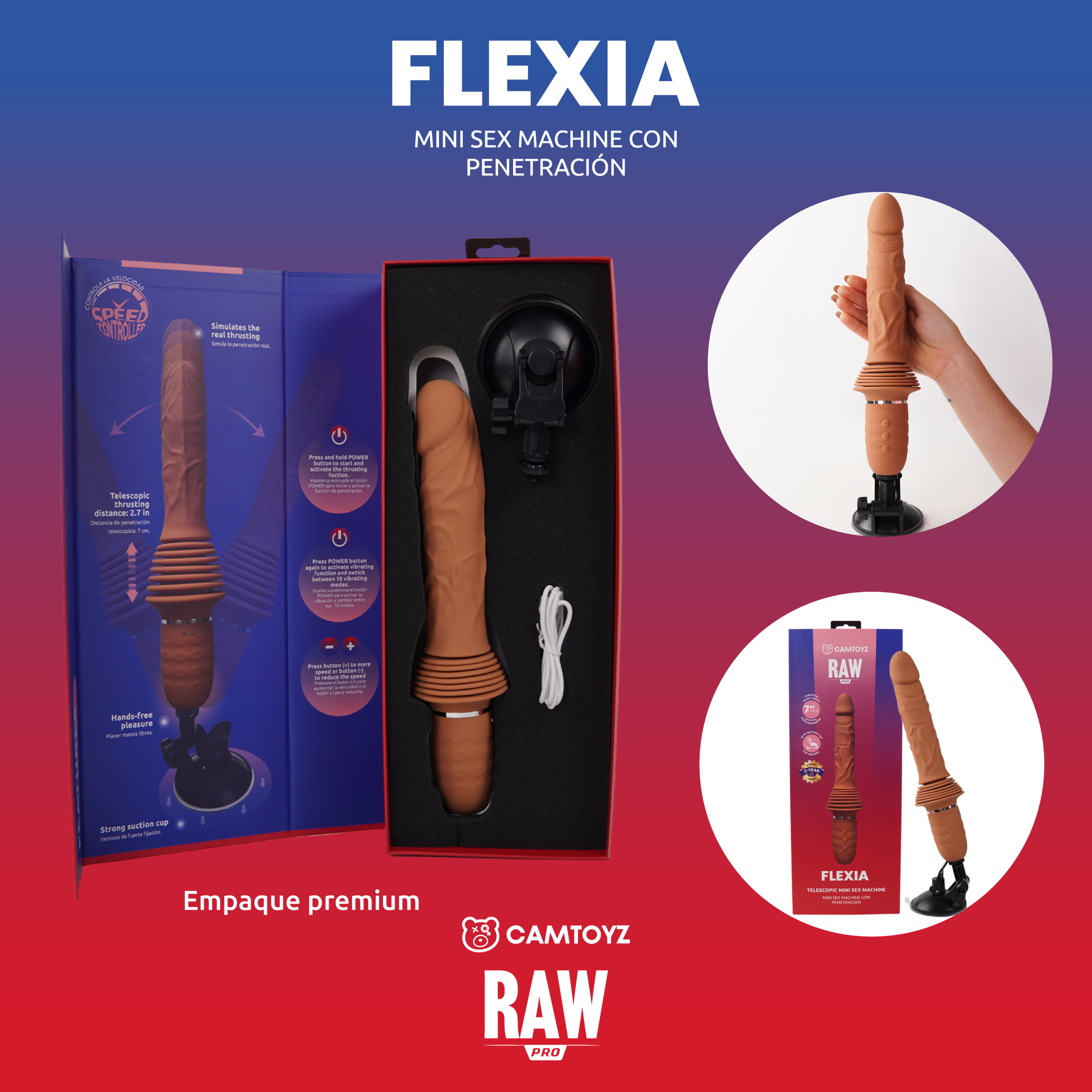 Mini Sex Machine Flexia Camtoyz