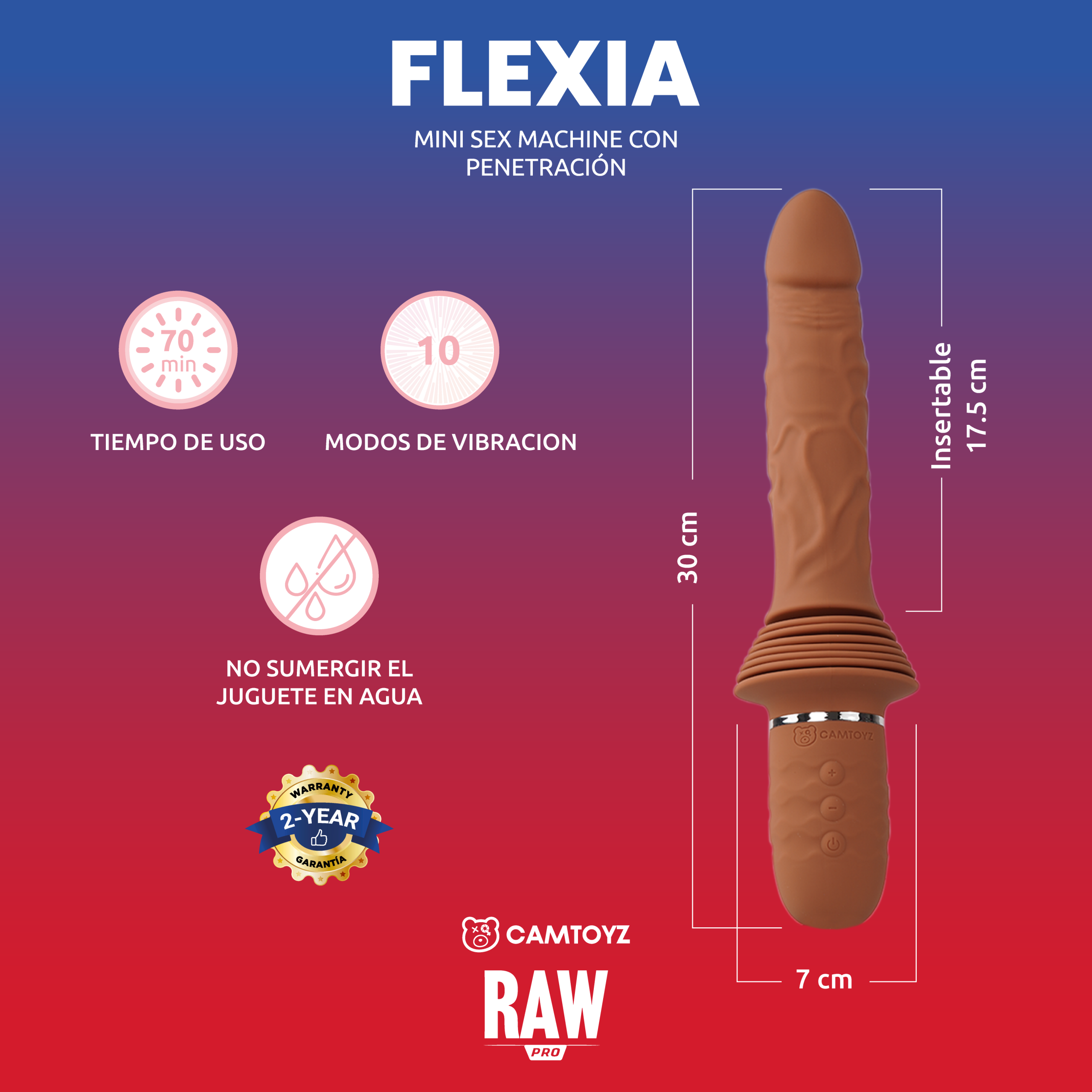 Mini Sex Machine Flexia Camtoyz