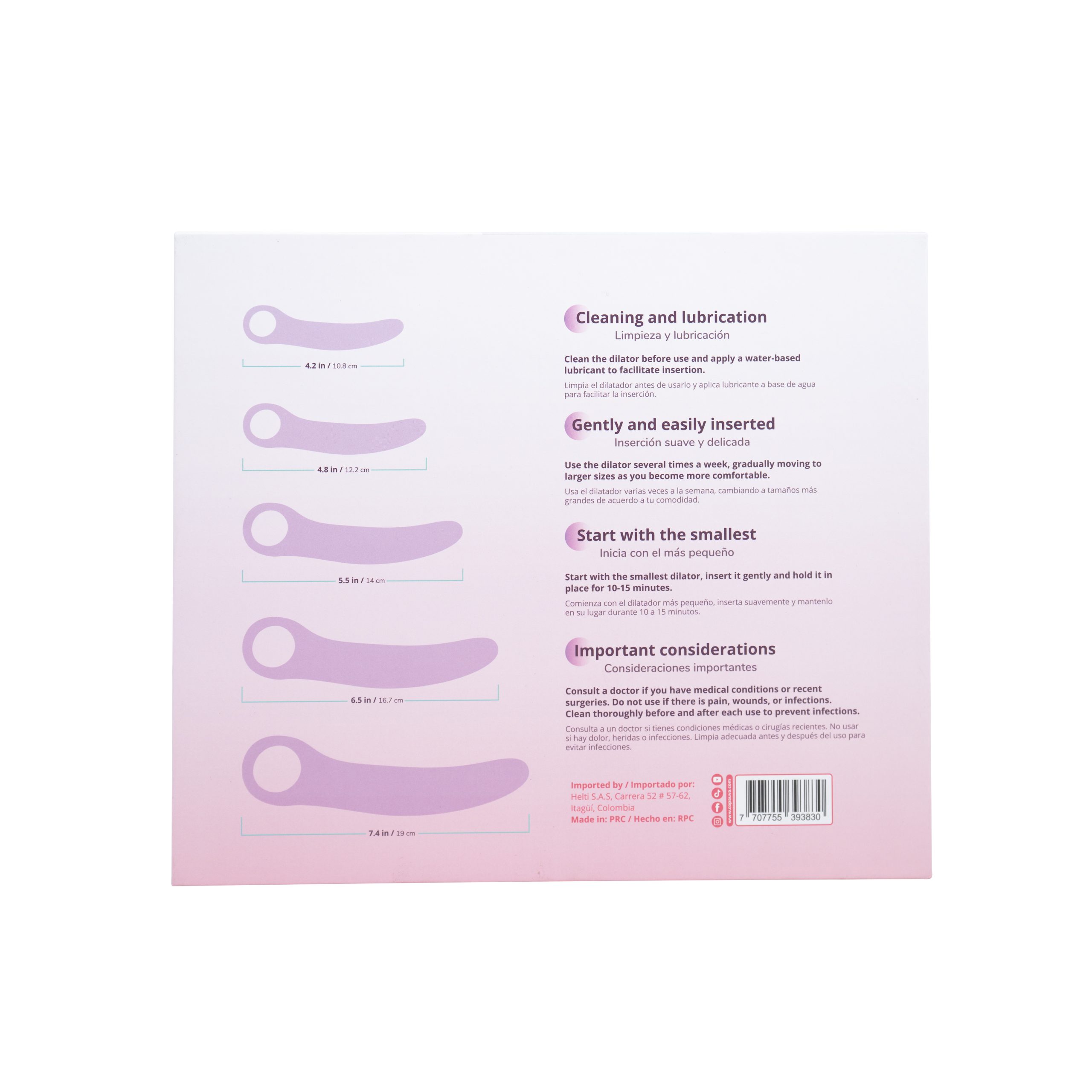 UVA Dilatadores Vaginales