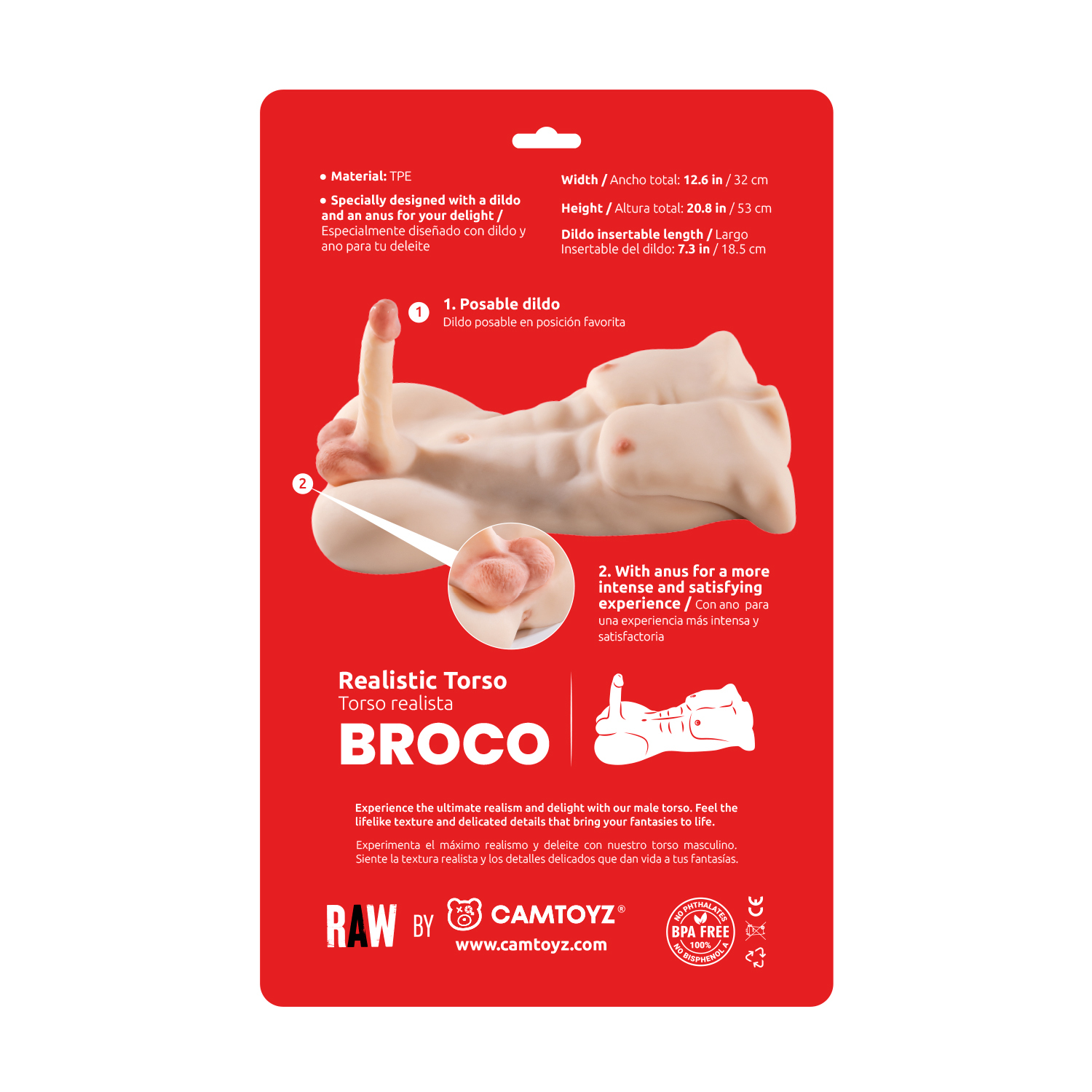 Torso Masculino Broco Camtoyz
