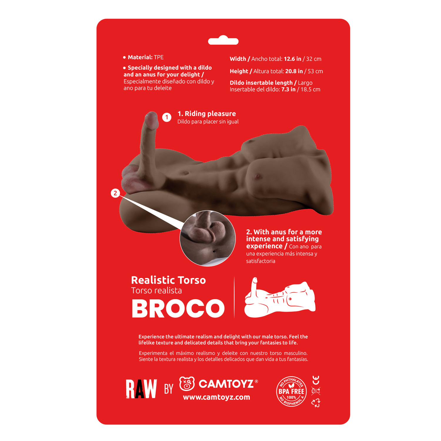 Torso Masculino Broco Camtoyz