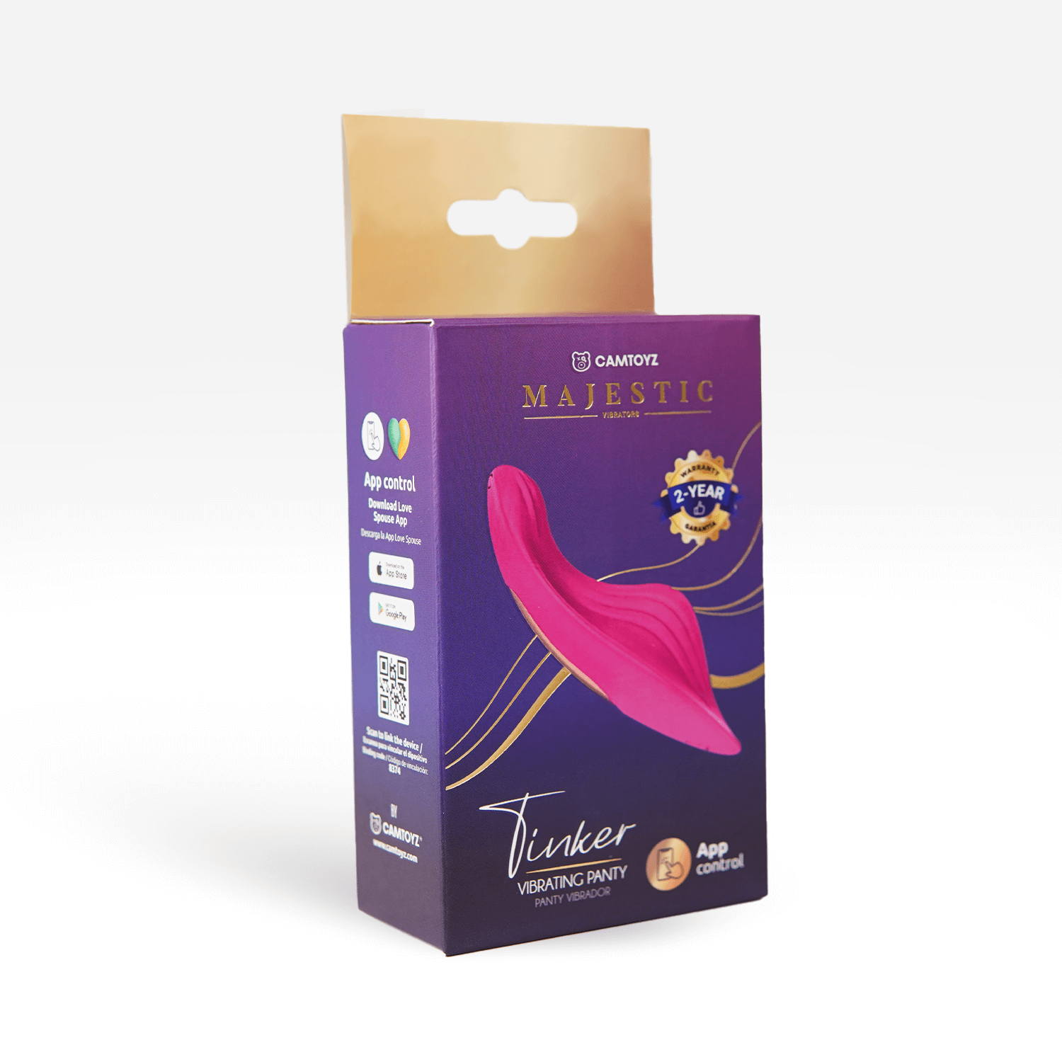 Vibrador Para Panty Tinker Con App Camtoyz