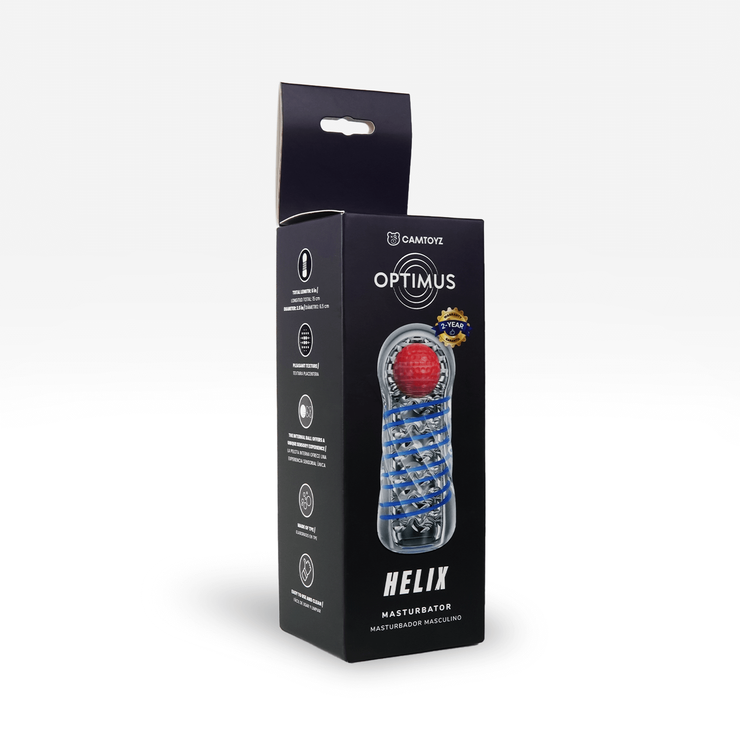 Masturbador Masculino Helix Camtoyz