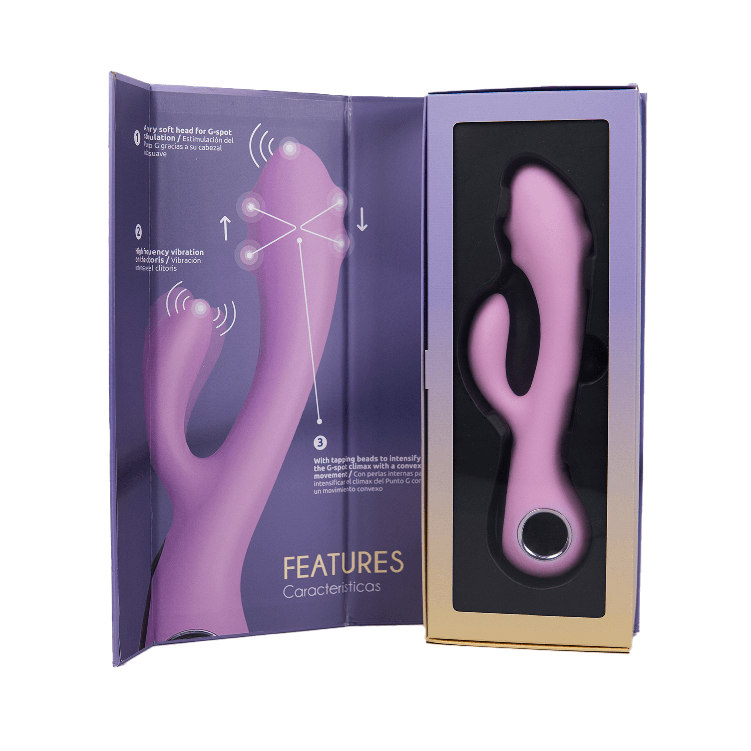 Vibrador Lucile con Carga USB-C Camtoyz
