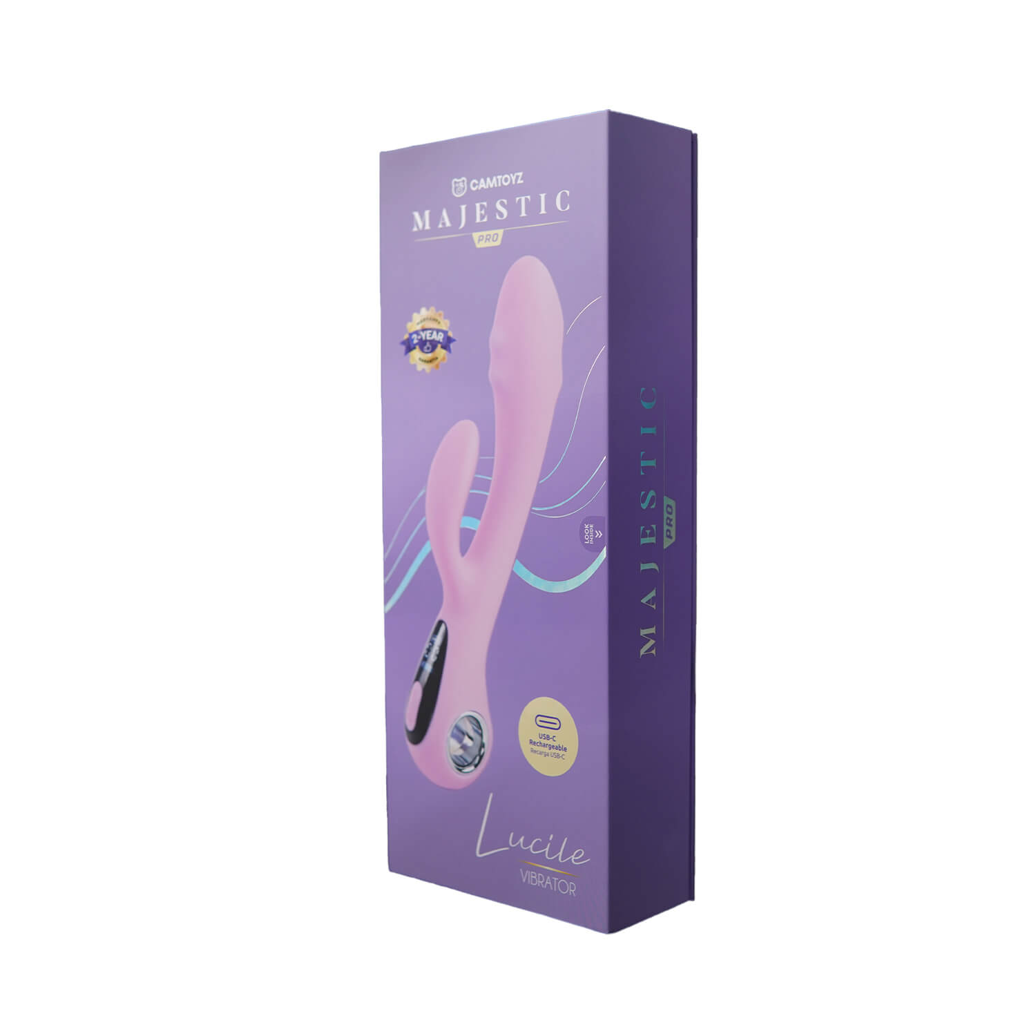 Vibrador Lucile con Carga USB-C Camtoyz