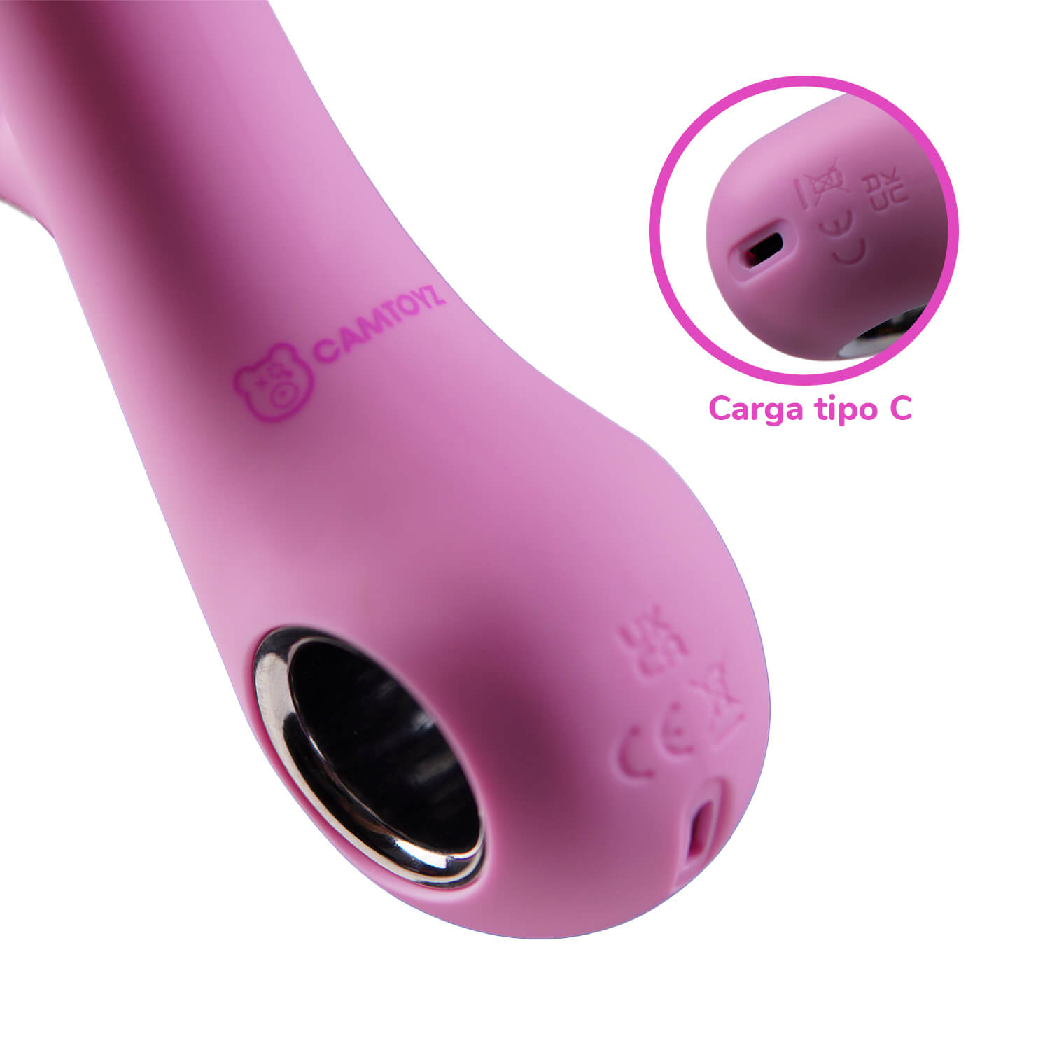 Vibrador Lucile con Carga USB-C Camtoyz
