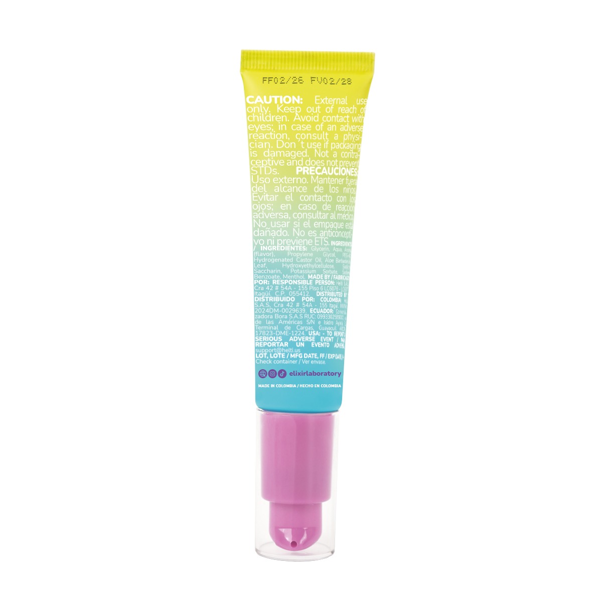 Lubricante 5 Sensaciones Elixir 30 ml Pague 2 lleve 3