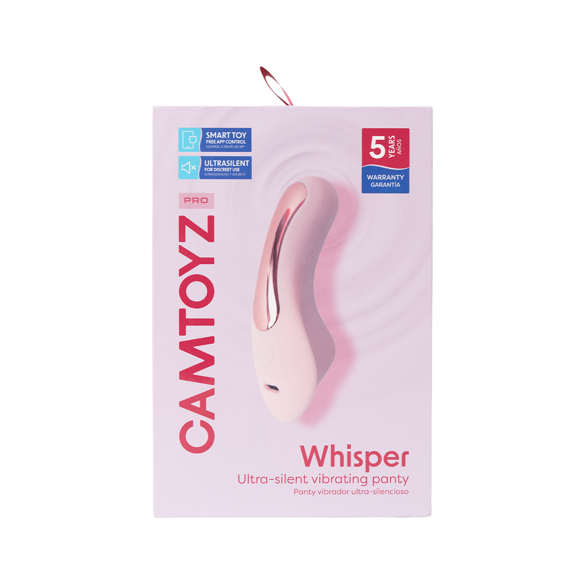 Whisper Panty Vibrador con APP Camtoyz