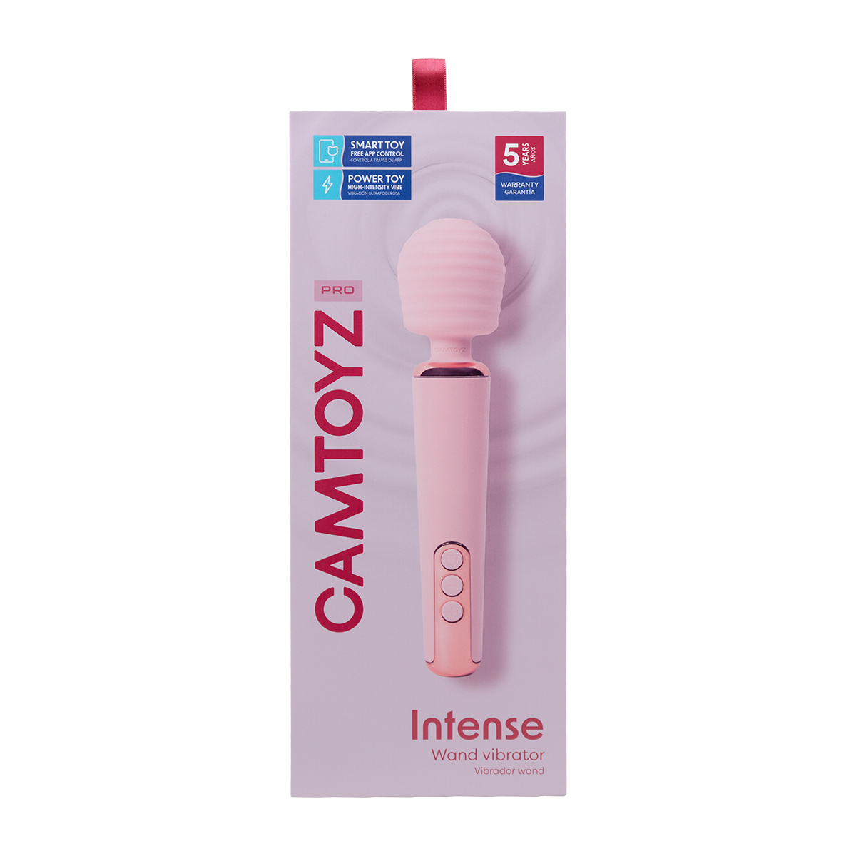 Intense vibrador Wand con App Camtoyz