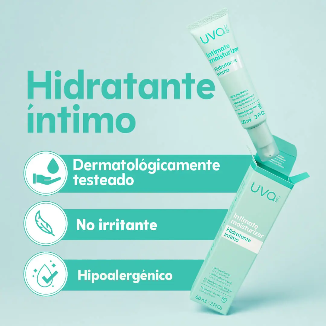 Hidratante Íntimo UVA 60 ml Pague 2 Lleve 3
