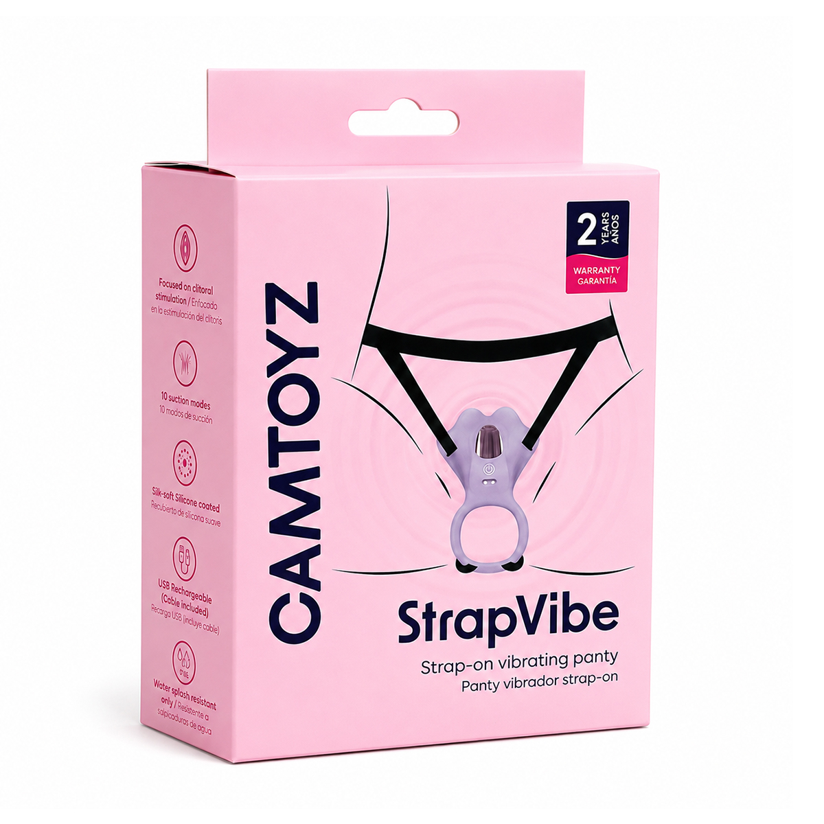 StrapVibe Panty Vibrador Camtoyz