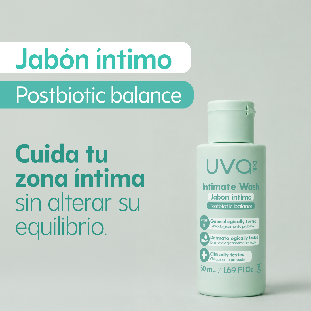 Jabón íntimo Postbiotic Balance Uva