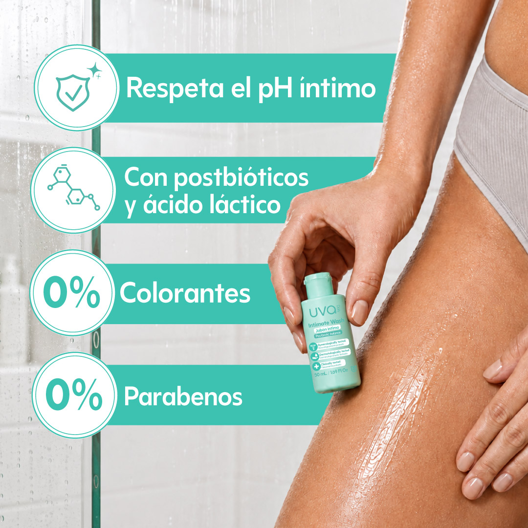 Jabón íntimo Postbiotic Balance Uva