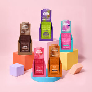 Promo Lubricantes Íntimos Saborizados Calientes Elixir Sachets 5 mL