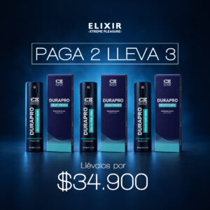 Pague 2 Lleve 3 Desensibilizante masculino Durapro Elixir