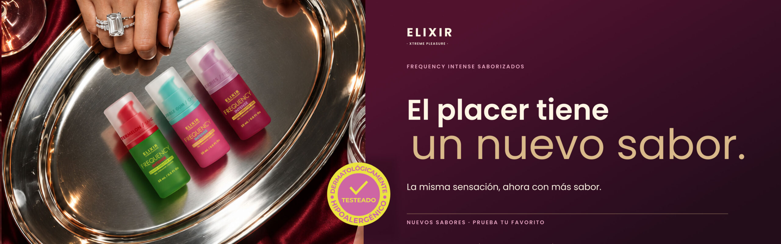 Elixir Frequency Intense Saborizados